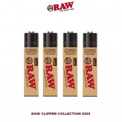ENCENDEDOR CLIPPER RAW ROWN-RED LOGO COLECCIÓN 2023