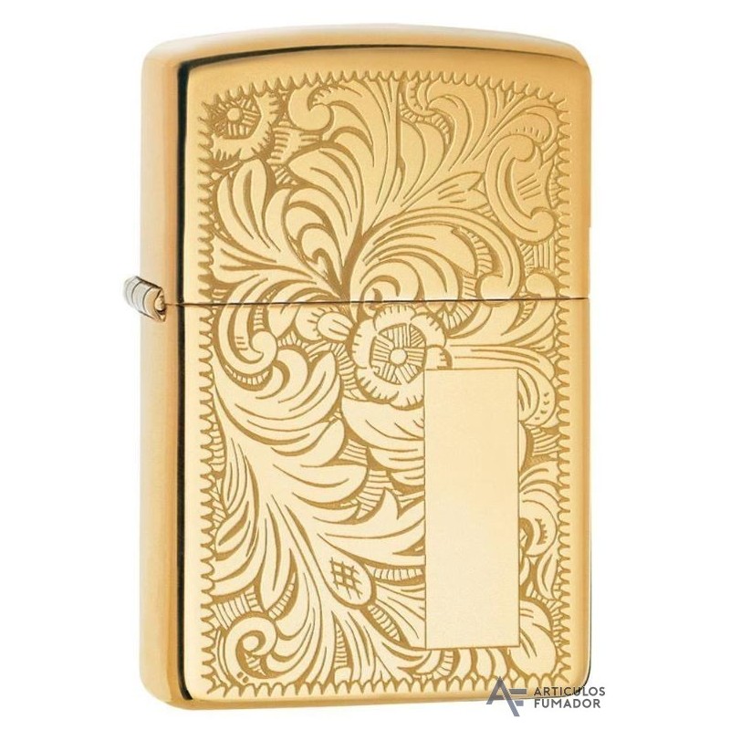 ENCENDEDOR ZIPPO PL 352B VENETIAN BRASS SLIM