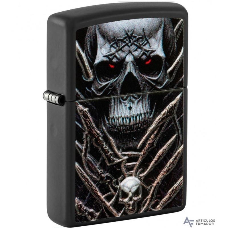 ENCENDEDOR ZIPPO CYBER SKULL 218