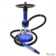 CACHIMBA ERASMUS AURA BLUE DE 35 CM