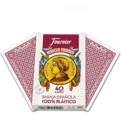 NAIPE ESPAÑOL FOURNIER Nº2100 40 CARTAS PLÁSTICO