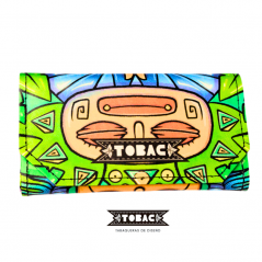 TABAQUERA TOBAC CHAMÁNICA IMANTADA 14X8 PARA TABACO DE LIAR
