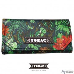 TABAQUERA TOBAC JUNGLA ESPACIAL IMANTADA 14X8 PARA TABACO DE LIAR