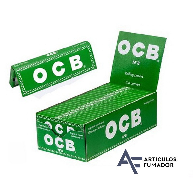 OCB VERDE REGULAR 70 mm CAJA COMPLETA