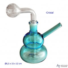 15 cm. Bong de cristal