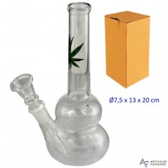 20 cm. Bong de cristal