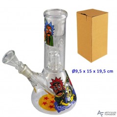 19,5 cm. Bong de cristal