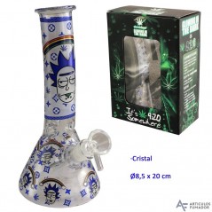 20 cm. Bong de cristal