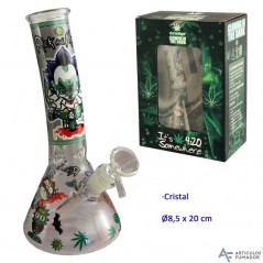 20 cm. Bong de cristal
