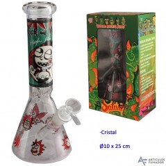 25 cm. Bong de cristal