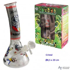 20 cm. Bong de cristal
