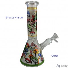 25 cm Bong de cristal