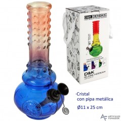 25 cm. Bong de cristal
