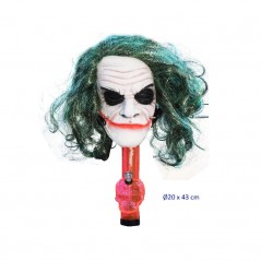 Máscara joker con bong calavera