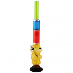 50 cm. Bong acrílico cuatricolor