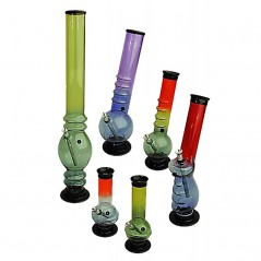 Colección con los 12 bongs acrílicos más vendidos en colores surtidos y...