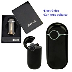 Encendedor electrónico con arco voltáico «JEAN CLAUDE Omega» negro