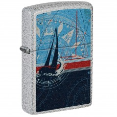 Encendedor Zippo 46020 Nautical Sailboat Design