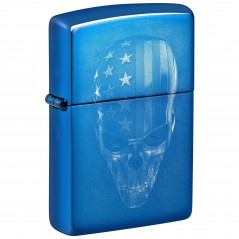 Encendedor Zippo 20446 American Skull Design