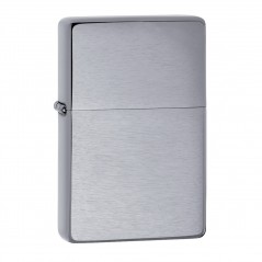 Encendedor Zippo Vintage Brushed Chrome without slashes