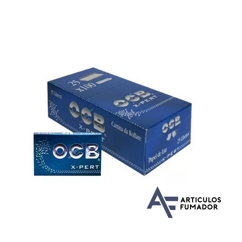  1000 OCB azul filtro cigarrillo TUBOS de papel de cáñamo :  Salud y Hogar