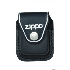 Funda Zippo con trabilla negra