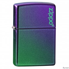 Encendedor Zippo Iridescent Matte Logo