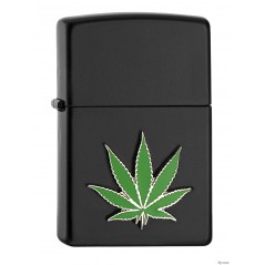 Encendedor Zippo 218 Cannabis Leaf