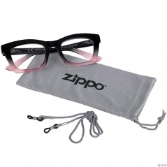 Funda microfibra para gafas de lectura Zippo con cordón