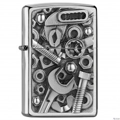 Encendedor Zippo 200 Screws and Tools 3D