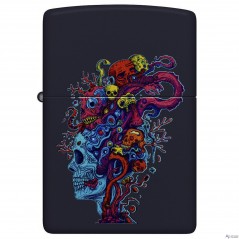 Encendedor Zippo 239 Skull Design