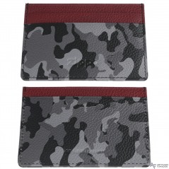 Tarjetero Zippo Camo Gris