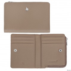 Cartera Zippo Taupe