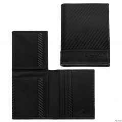 Cartera monedero Zippo Carbon