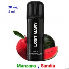 Pod Apple Watermelon 20mg. Lost Mary TAPPO PRO