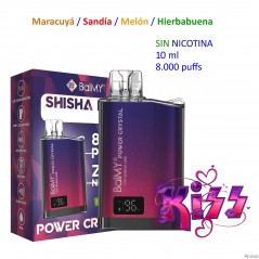 Kiss 0 mg. BALMY POWER CRYSTAL Vaper desechable