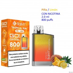 Tropical Sun 20 mg. BALMY GO CRYSTAL Vaper desechable
