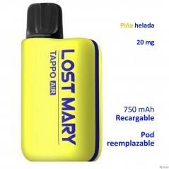 Kit Pineapple Ice 20 mg. Lost Mary TAPPO recargable