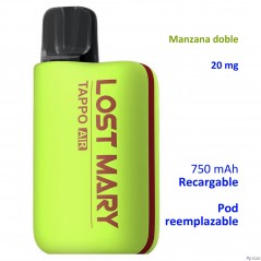 Kit Double Apple 20 mg. Lost Mary TAPPO recargable