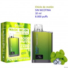Magic Melon 0 mg. BALMY POWER CRYSTAL Vaper desechable