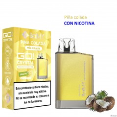 Piña Colada 20 mg. BALMY GO CRYSTAL Vaper desechable