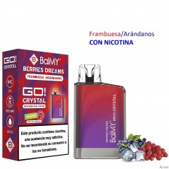Berries Dreams 20 mg. BALMY GO CRYSTAL Vaper desechable