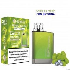 Magic Melon 20 mg. BALMY GO CRYSTAL Vaper desechable