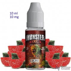 10ml 10 mg. Watermelon Ogre Slices Sales de nicotina MONSTER CLUB