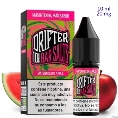 10ml 20 mg. Watermelon Apple Sales de nicotina Drifter Bar Salts
