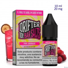 10ml 20 mg. Pink Lemonade Sales de nicotina Drifter Bar Salts