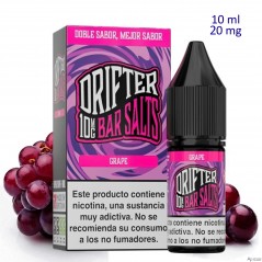 10ml 20 mg. Grape Sales de nicotina Drifter Bar Salts