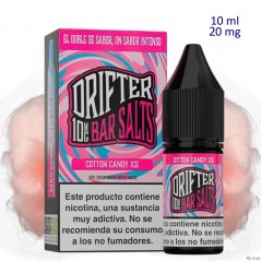 10ml 20 mg. Cotton Candy Ice Sales de nicotina Drifter Bar Salts