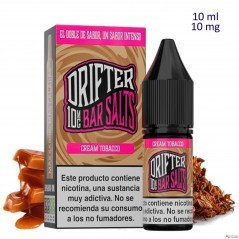 10ml 10 mg. cream Tobacco Sales de nicotina Drifter Bar Salts