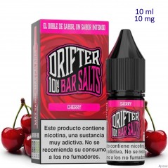 10ml 10 mg. Cherry Sales de nicotina Drifter Bar Salts